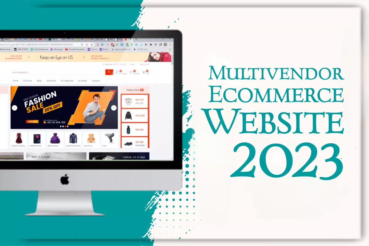 create PHP multi vendor ecommerce website